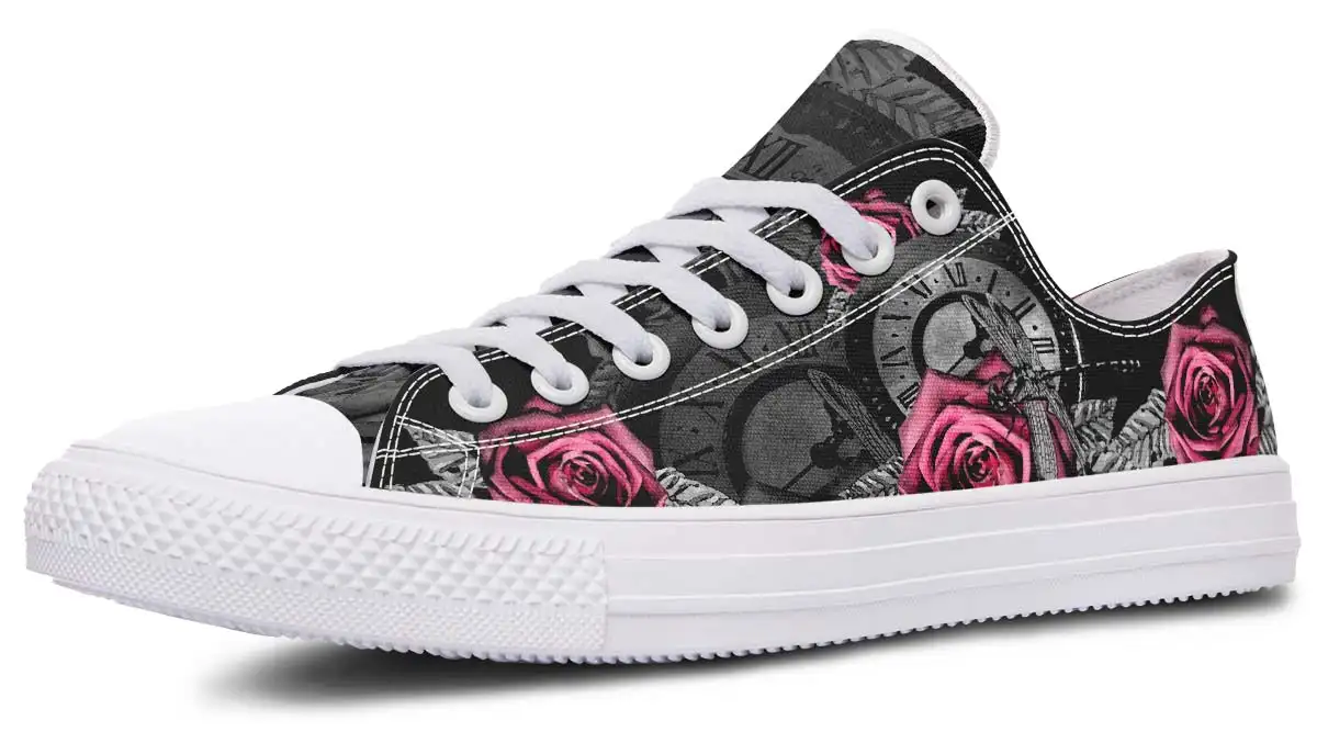 Fashion Print Couple Low-Top Canvas Shoes