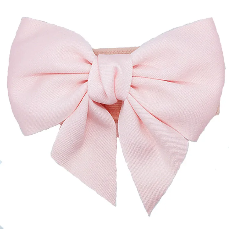 Elastic Ladies Fashion Bow Elastic Waistband - Pink