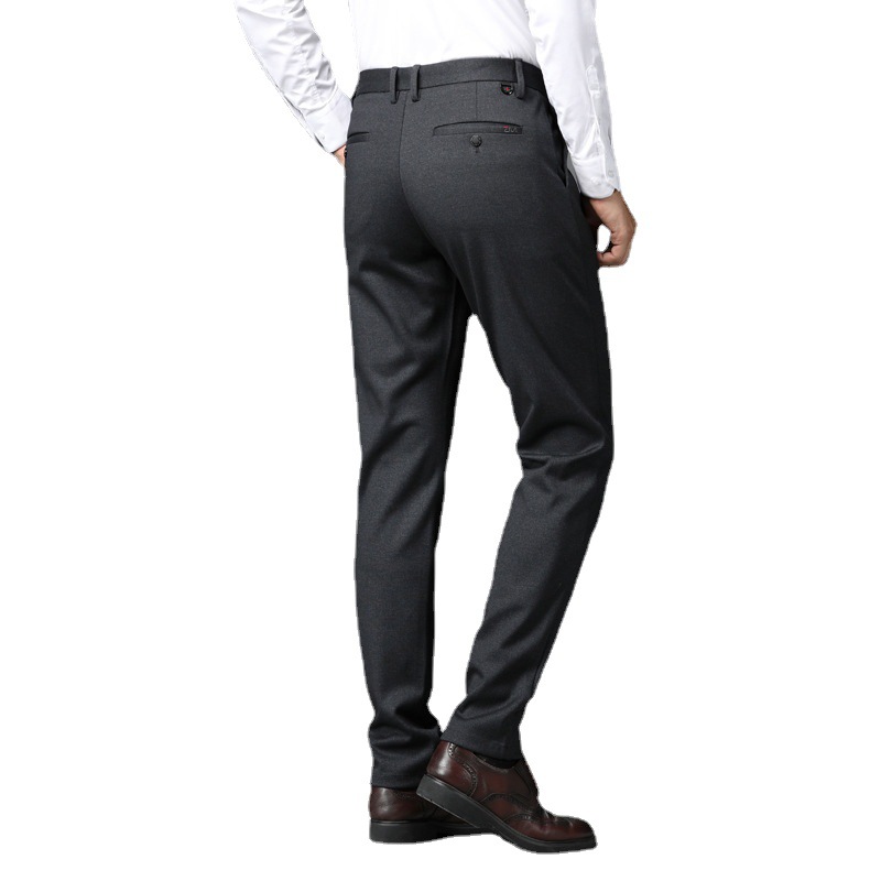 Autumn Casual  Men's Youth Stretch Loose Straight-leg Pants