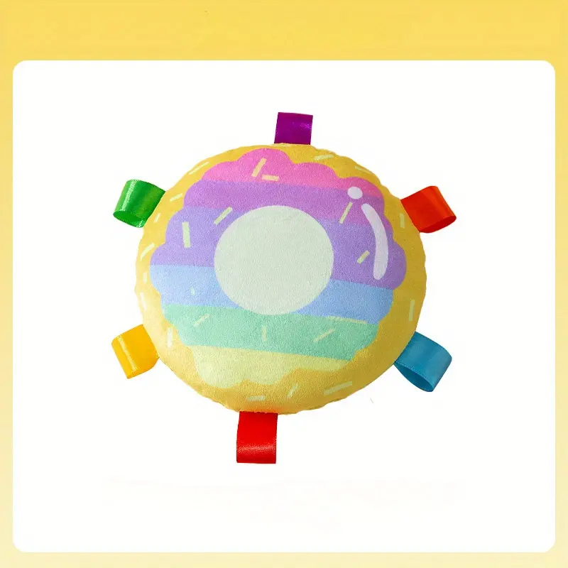 Cartoon Plush Flying Disc Toy Dog For Outdoor Play — T1