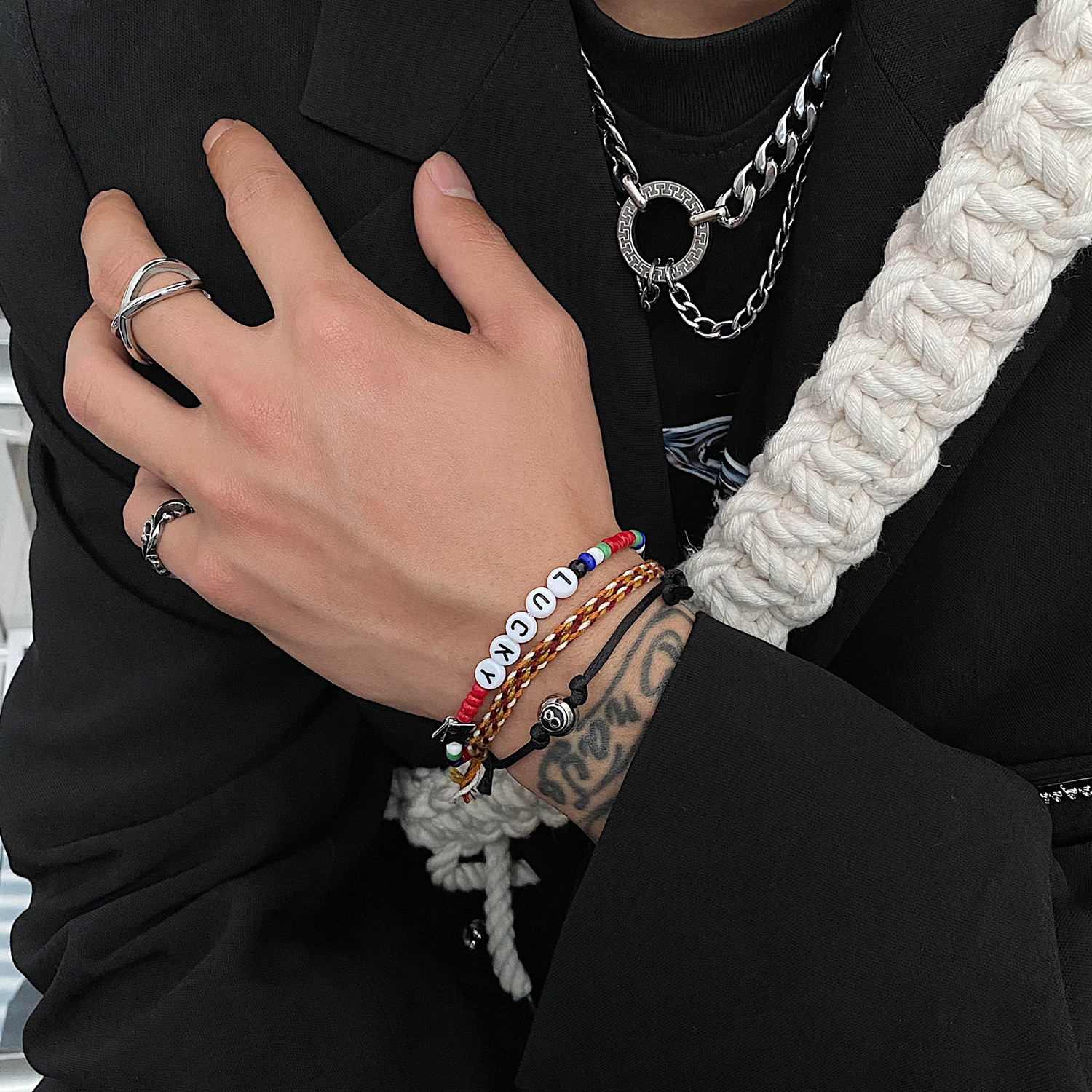 Colorful Bracelet Hip Hop Street Versatile