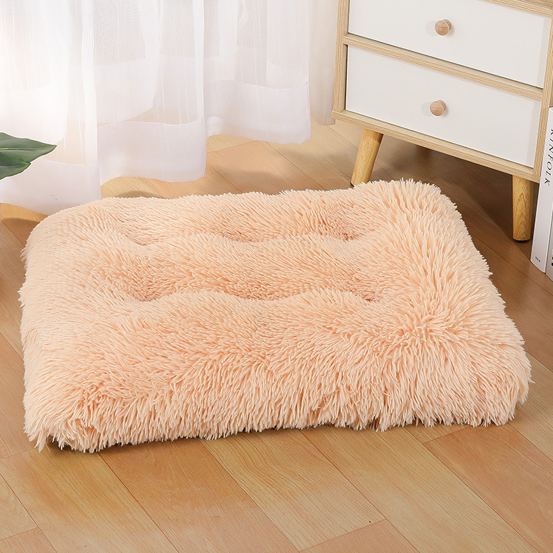 Title 12, Lit pour chien en peluche en forme de chat, cha...