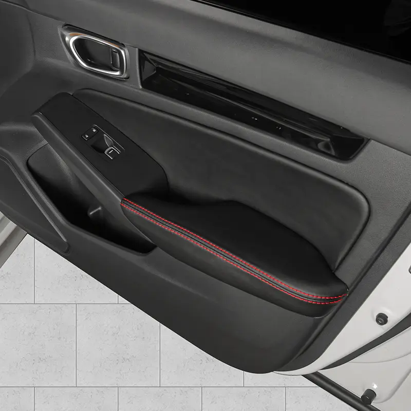 Suitable For 22 Civic Door Panel Armrest Leather Covers