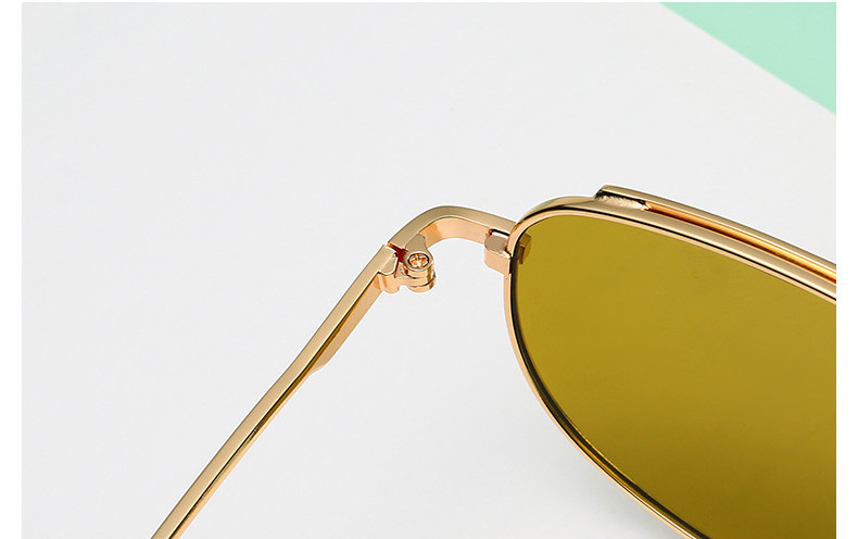 Title 3, Fashion Of Metal Double Beam Sunglasses