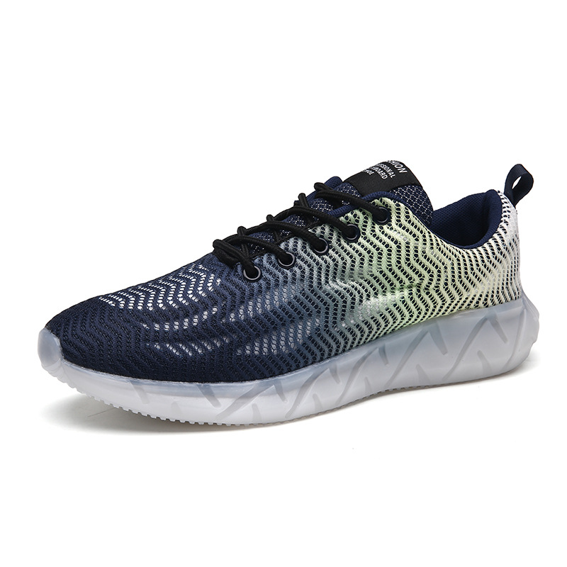 Кроссовки Trend Mesh Студенческая обувь Мужские спортивные одиночные туфли Молодежная модная обувь оптом