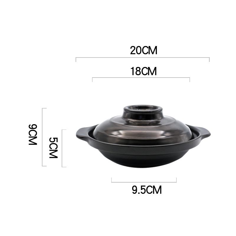 Title 13, High temperature resistant shallow casserole