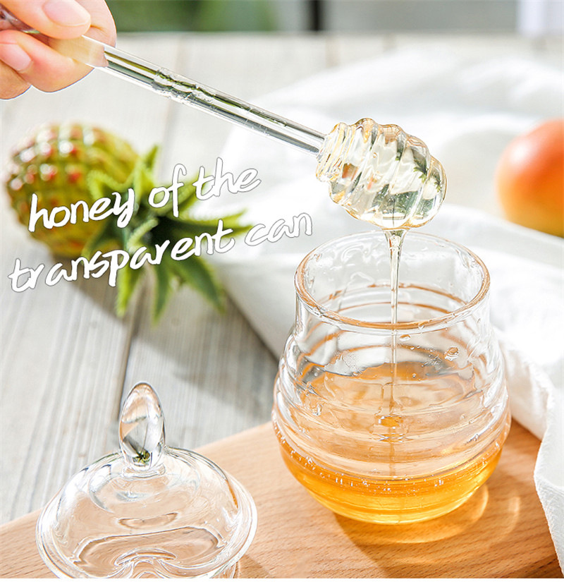 Title 5, Honey With Stir Bar Honey Seasoning Juice Jar