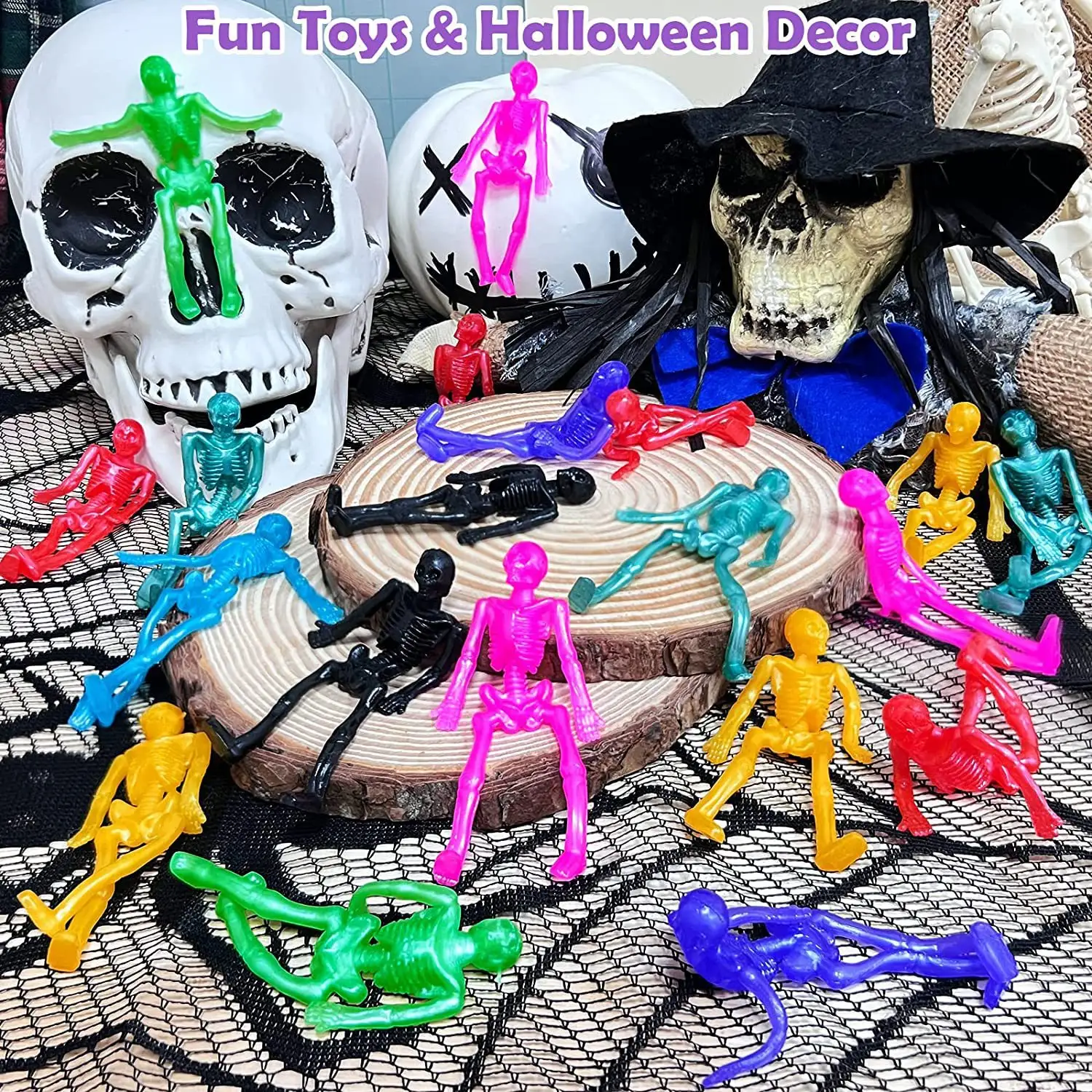 Halloween Skull Lala Soft Glue Decompression Toy