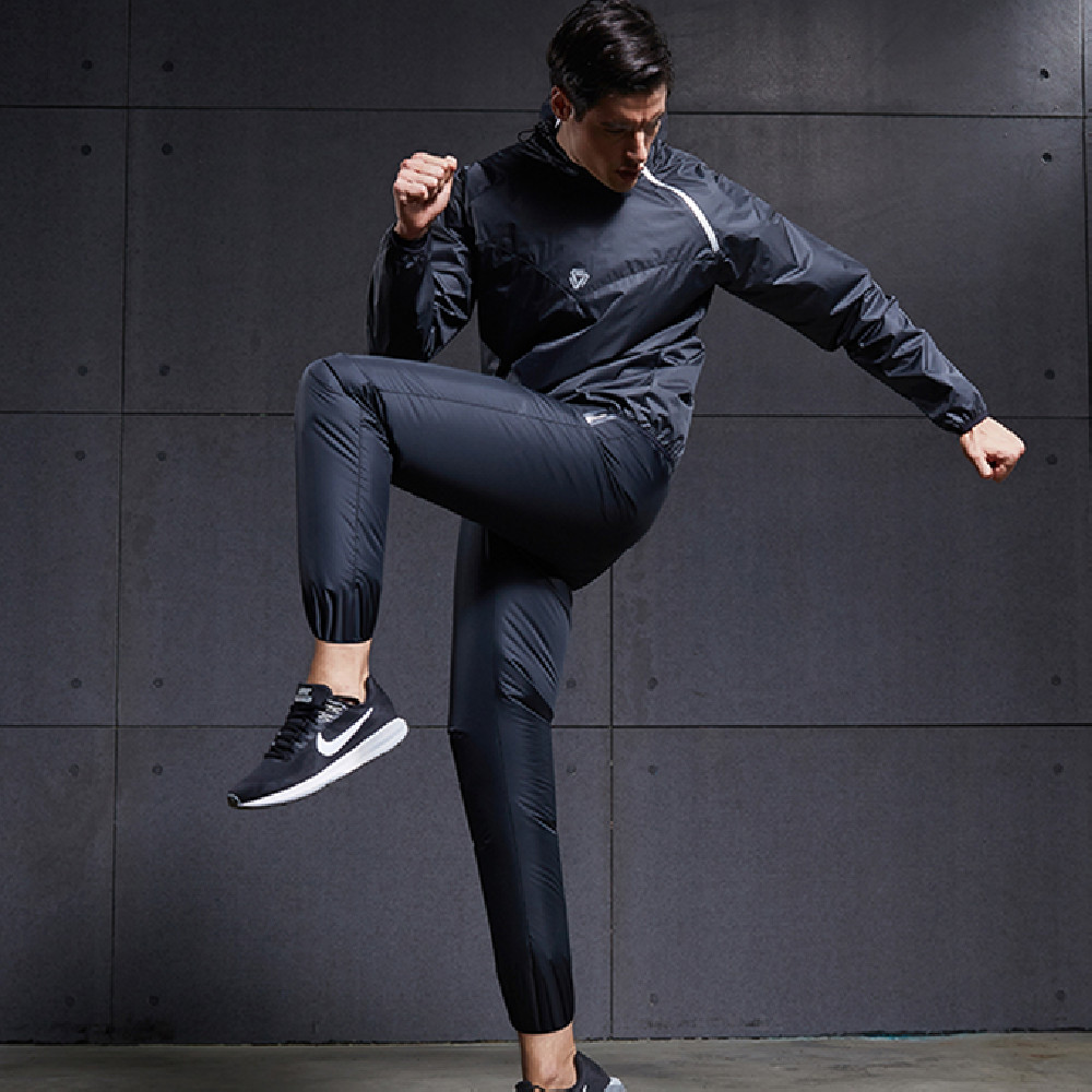 Sweatshirt Men's Top Sauna Weight Control Clothes