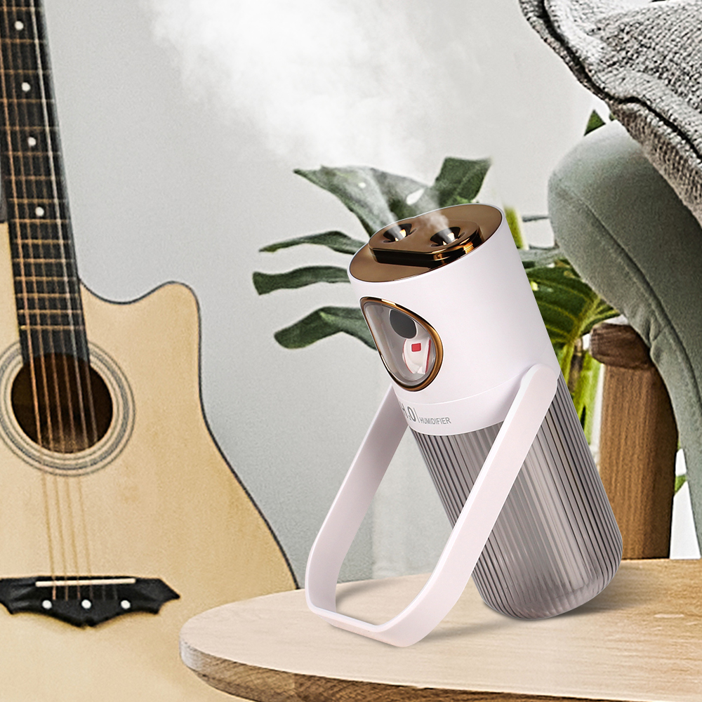 HOMEFISH New Arrival 300ml Humidifier 2000mah Battery Operation Air Humidifier For Bedroom — foto 7