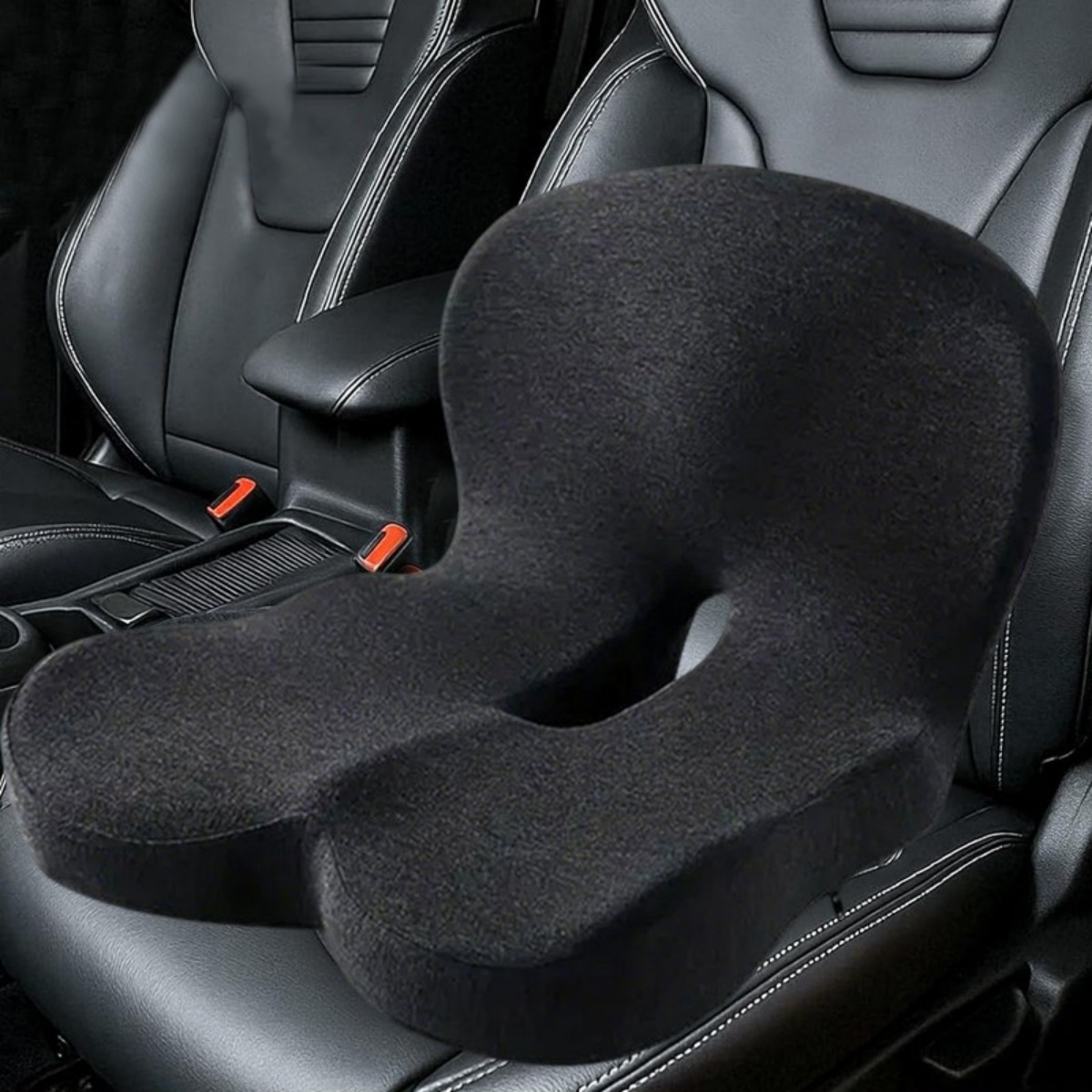 Memory Foam Seat Back Pain Support Booster Cushion Chair Car Pillow Lumbar — image 6