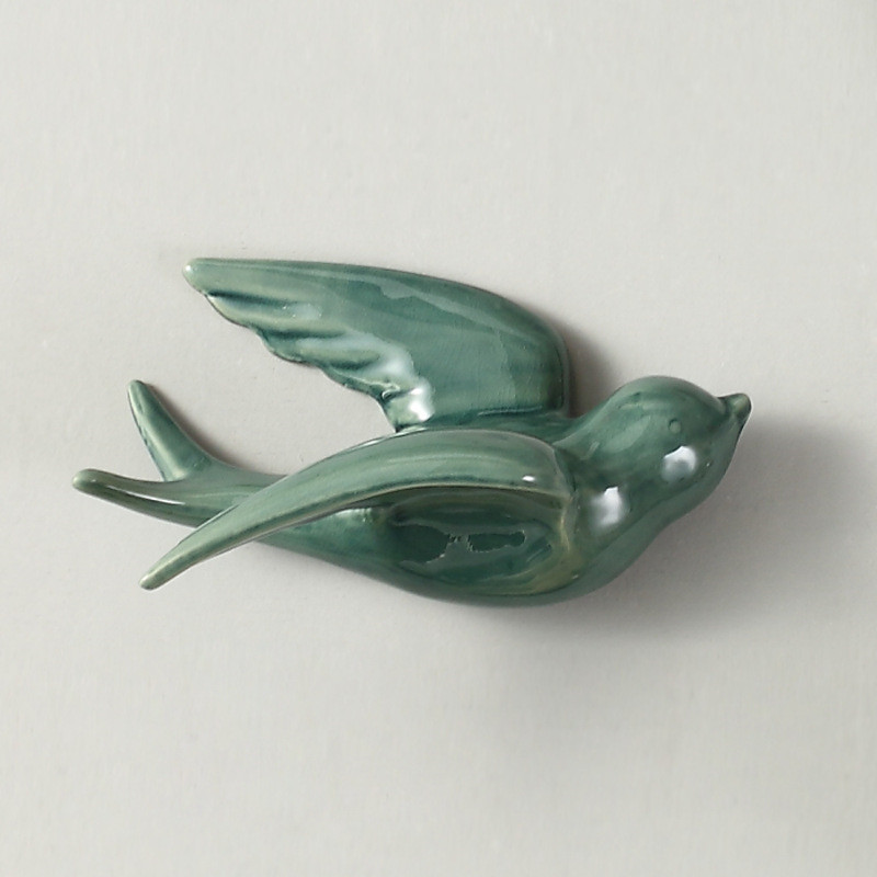 Ceramic Wall Bird Decoration, picture 2 of 8