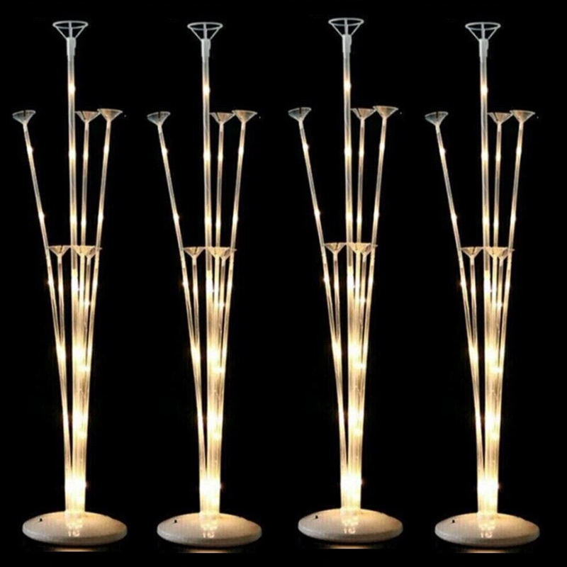 4x70cm LED Light Balloon Stand Holder Kit Support Base Table Wedding Party Decor — image 6