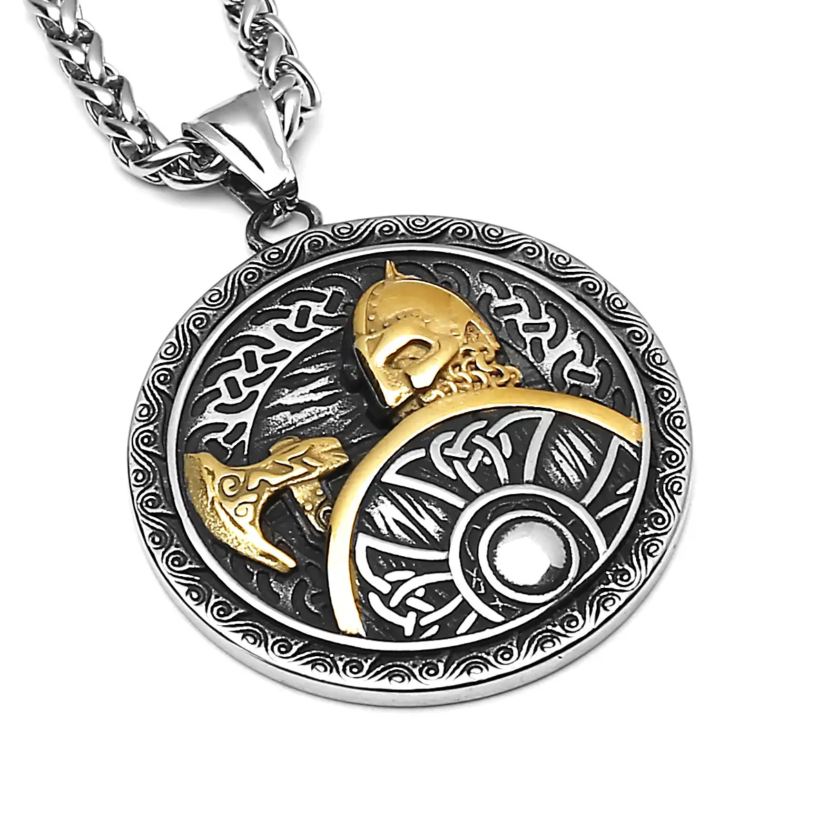 Fashion Stainless Steel Pendant Necklace