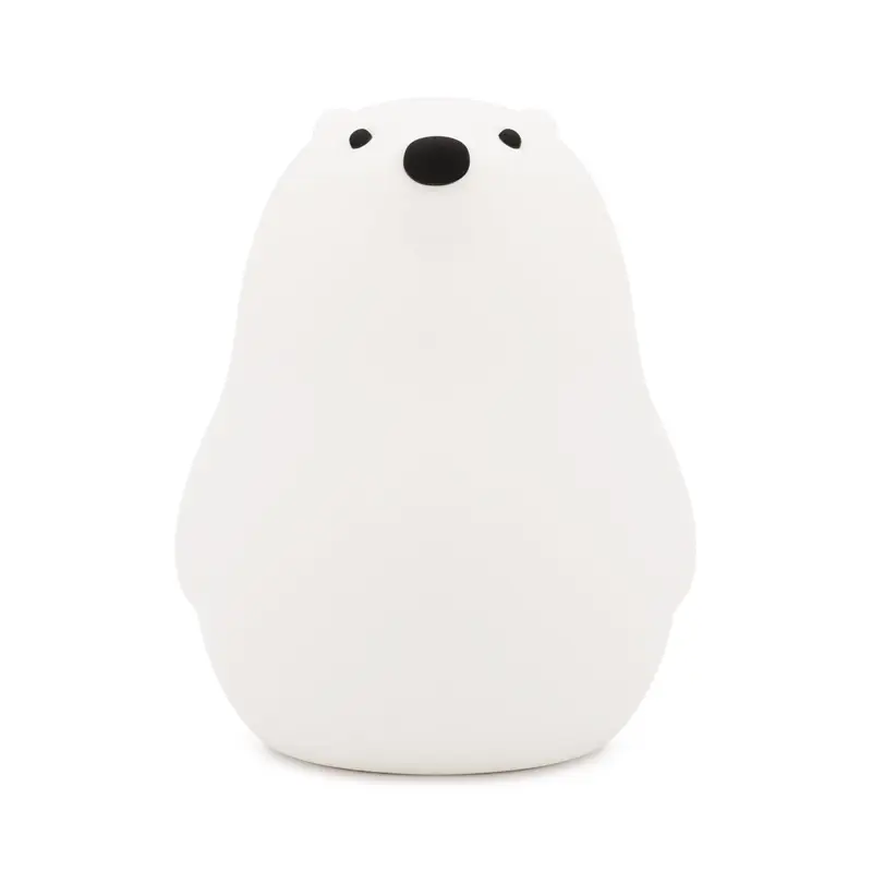 Little White Bear Pat Light Silicone Soft Light Sleep Light Night Light