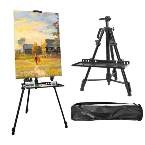 Adjustable 57 To 157cm Art Easel For Painting & Displaying For Painting Canvase