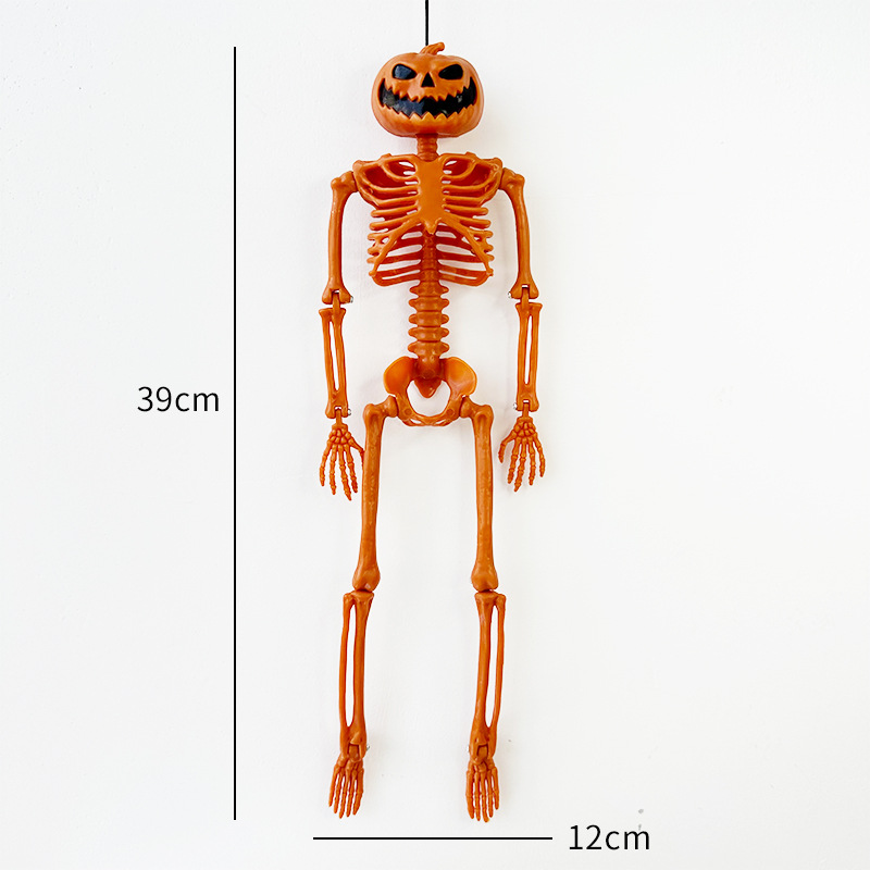 Halloween haunted house stage decoration props skeleton