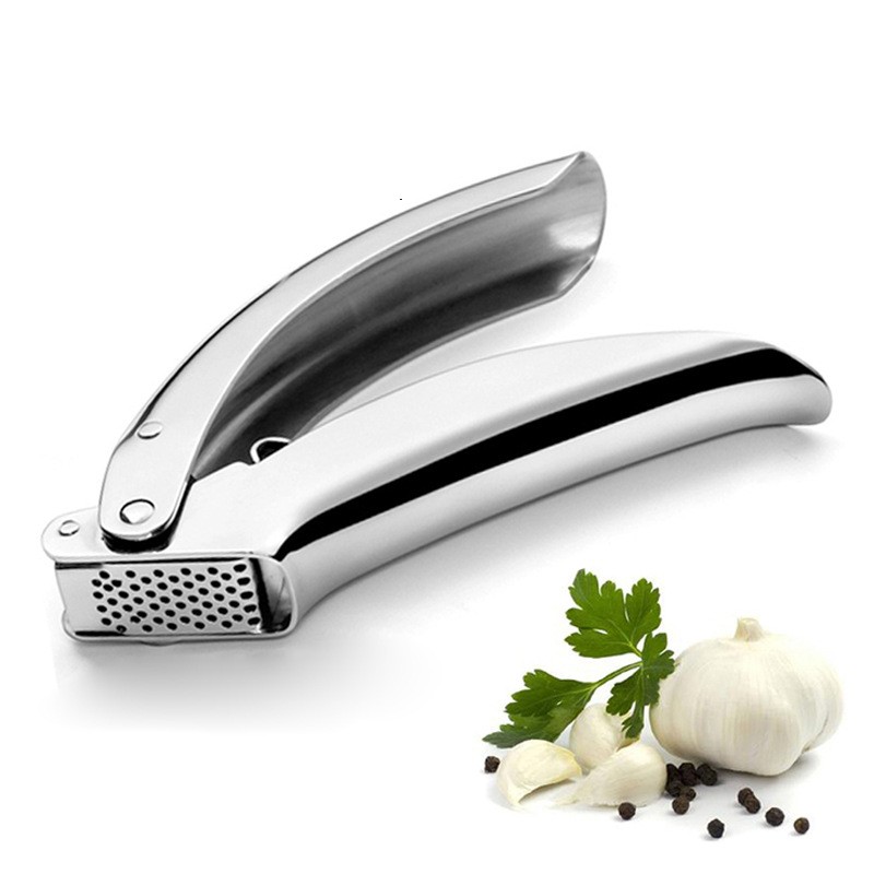 Title 2, 304 Stainless Steel Garlic Press