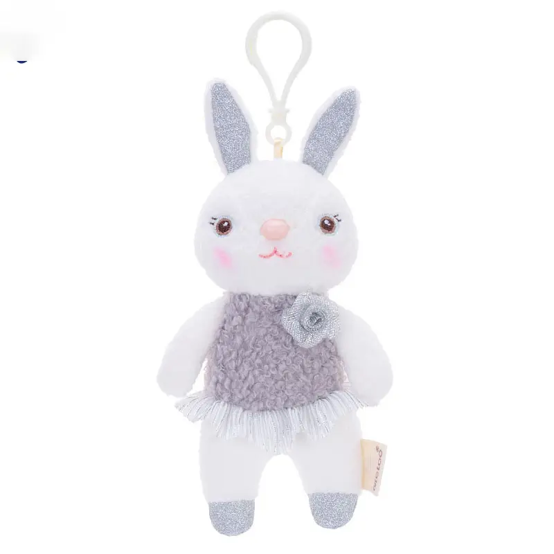 Animal Rabbit Plush Toy Pendant Keychain Charm