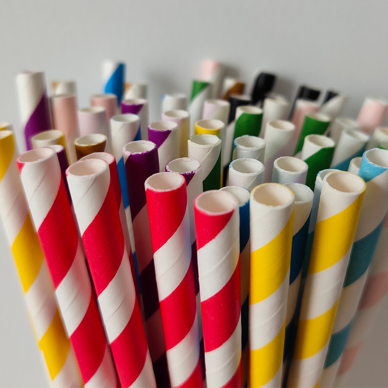 Title 2, Creative Simple Portable Home Color Paper Straws