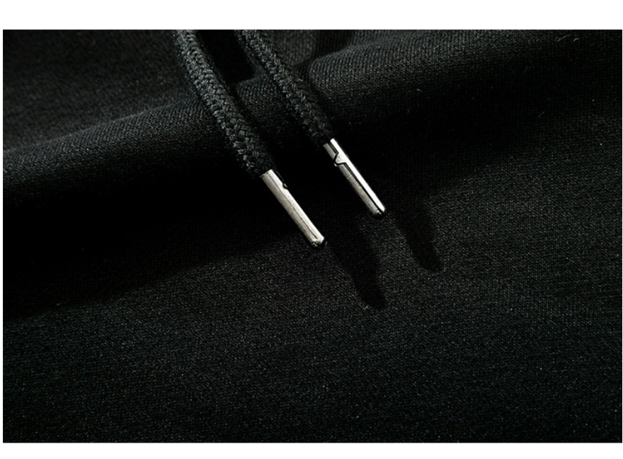 Niche Flame Print Hoodie