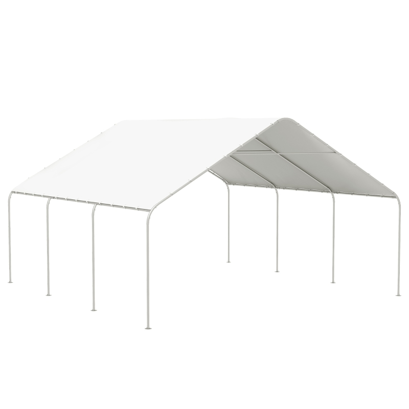 Carport, Portable Garage And Patio Canopy Tent, Anti-UV Cover For Car, Truck, Boat, Catering, WeddingMultiple Packages Shipped. Please Pay Attention To The Dimensions And Weight In The Details.