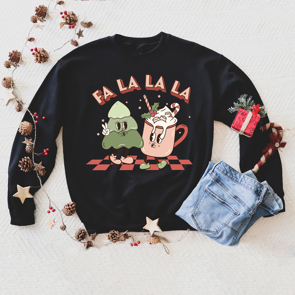 Women's Black Vintage Sweatshirt