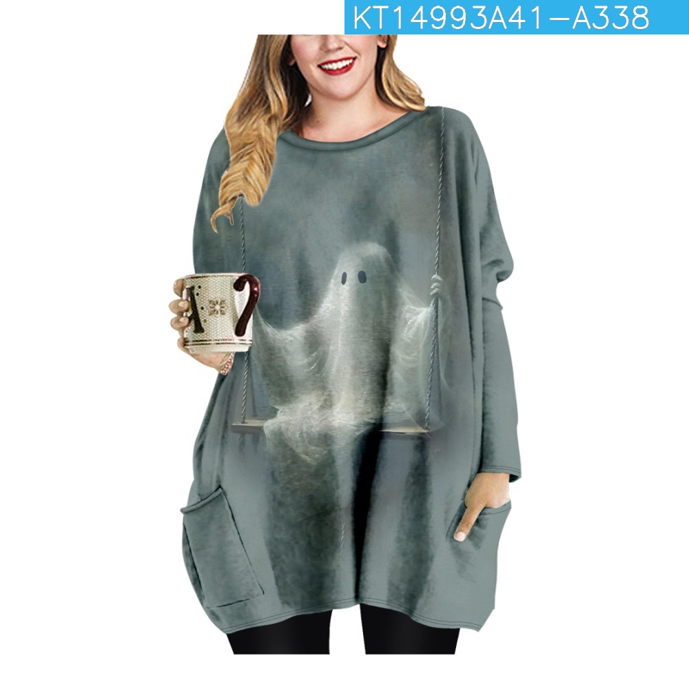 Women's Printed Casual Loose Top