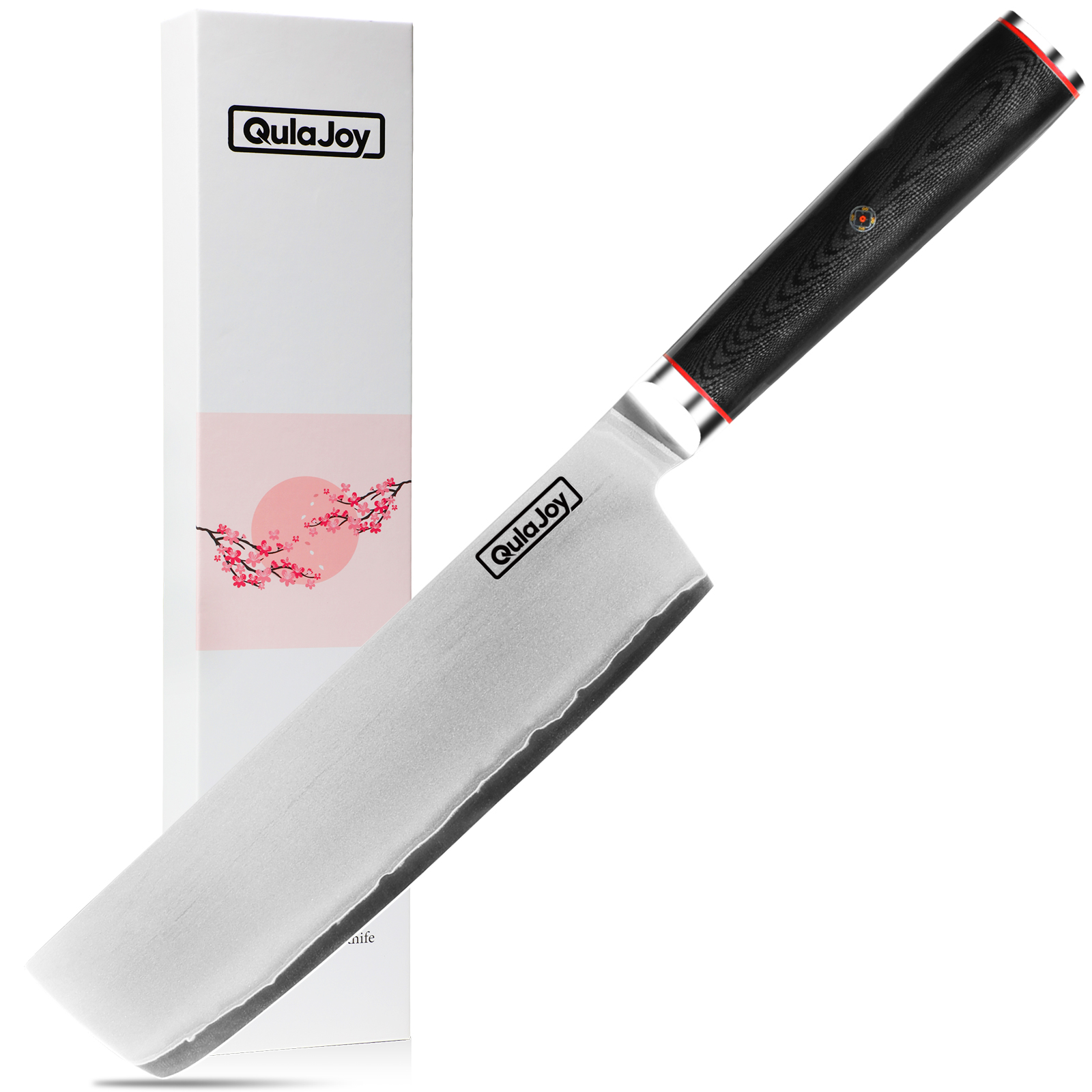 qulajoy vg10 chef knife japanese 10cr15mov steel chefs knives slicing knife for meat vegetable