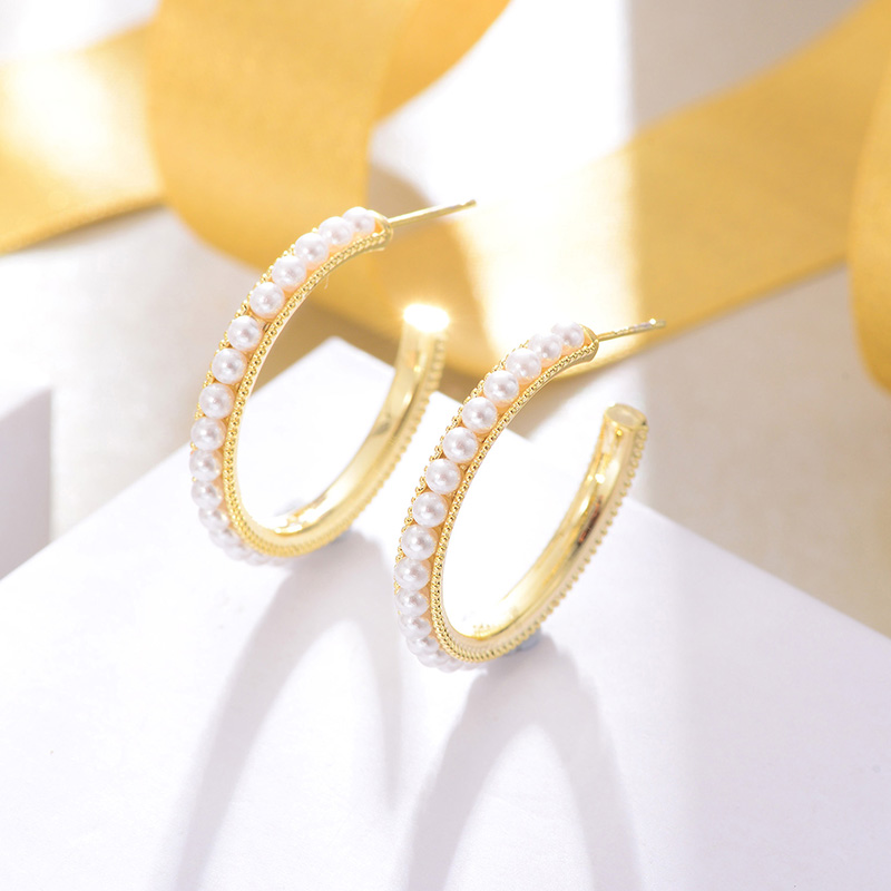 Asymmetric Fashion Simple Metal Earrings