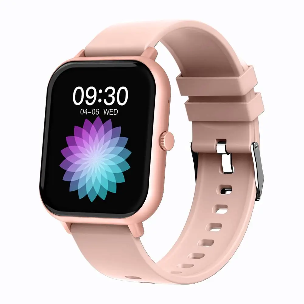 ZL54CJ Square Smartwatch Women BT Call Heart