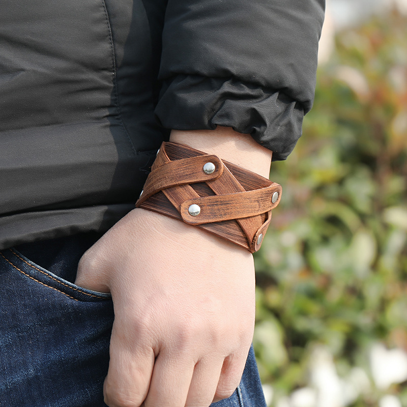 Title 1, Punk Armband für Herren, Fashion Style. Unterst...