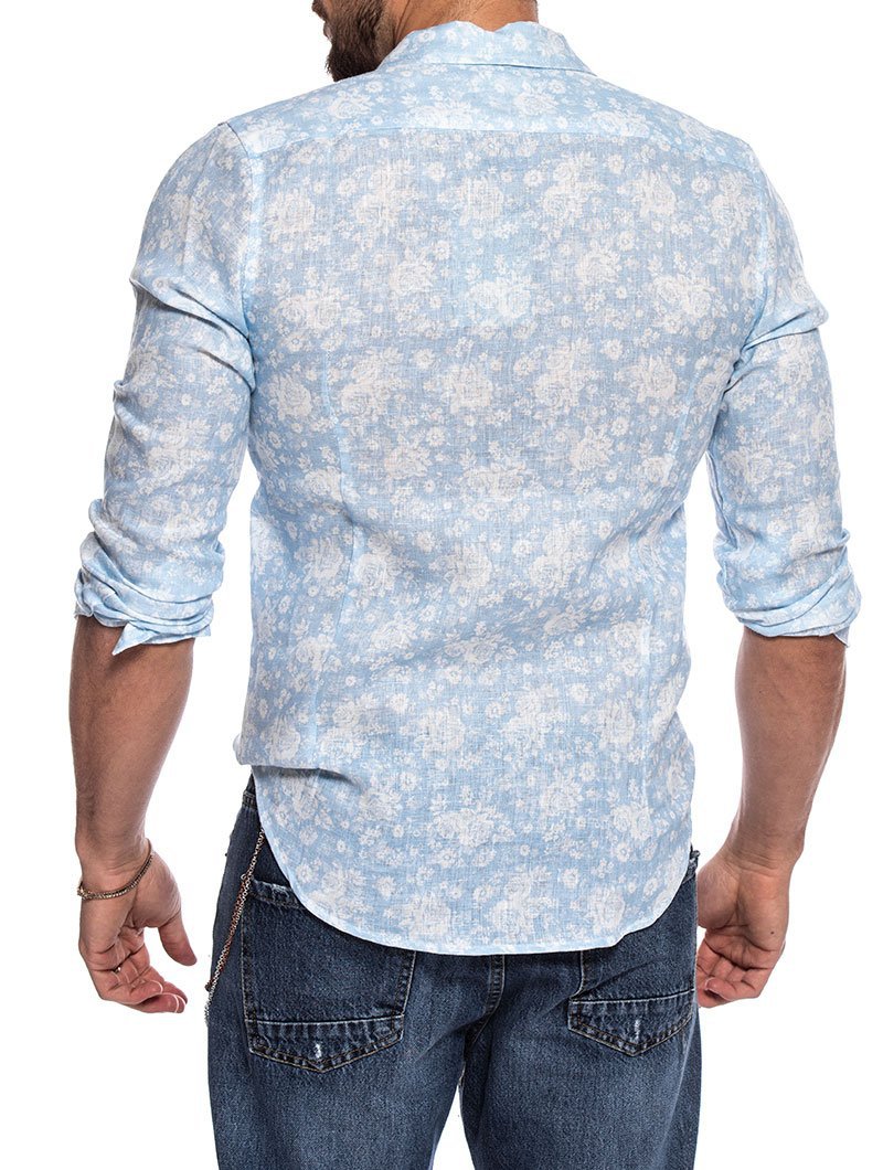 Men's New Printed Cardigan Shirt