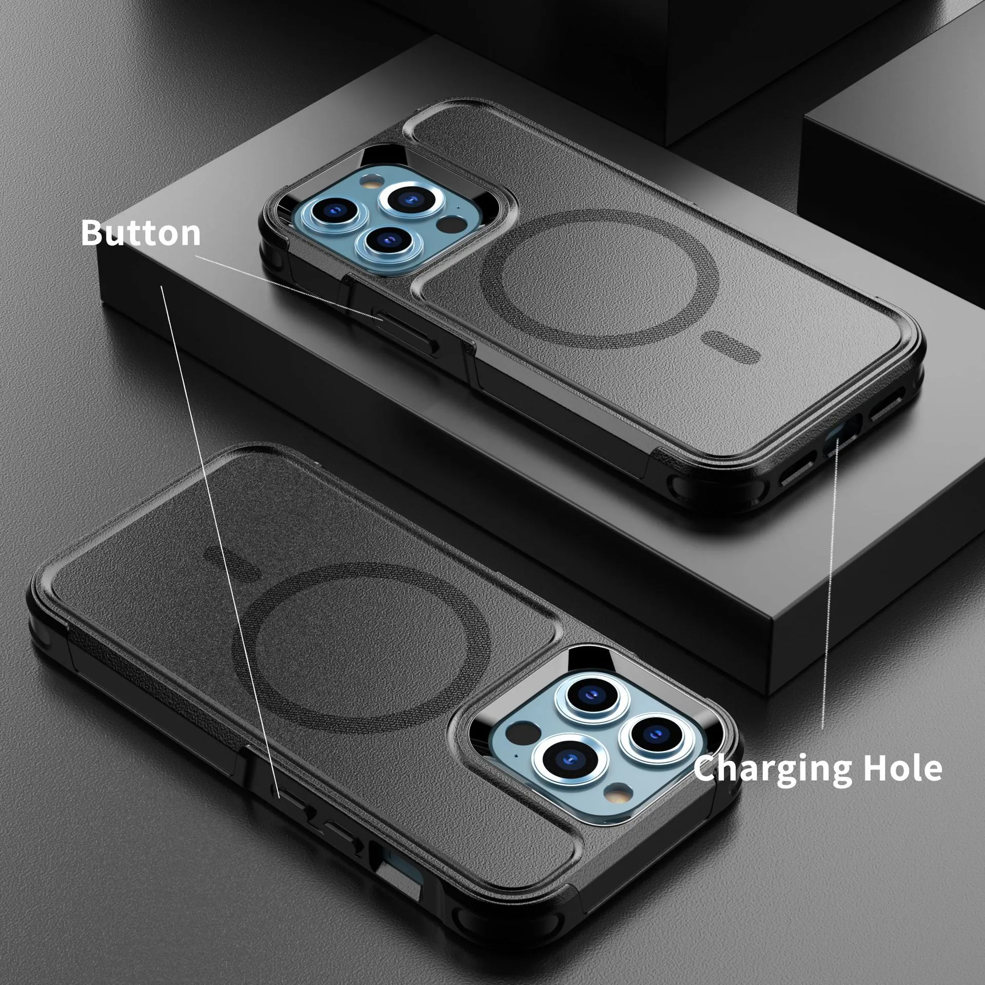 Shatterproof Mobile Phone Case Magnetic Case New – image 8