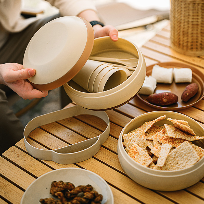 Title 4, Portable Dishware Set And Tableware