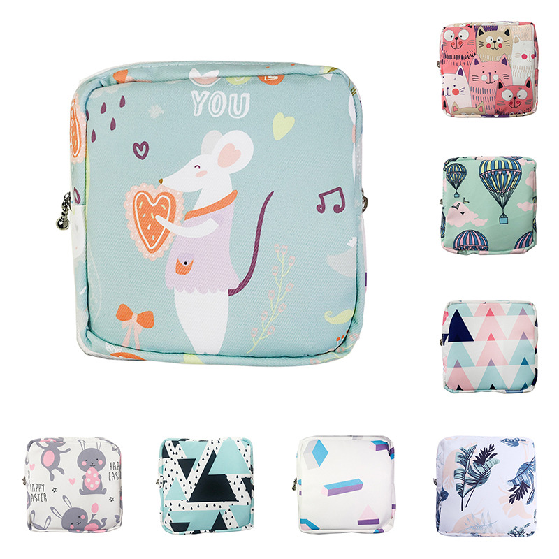 Cute Japanese Portable Cosmetic Lipstick Storage Bag