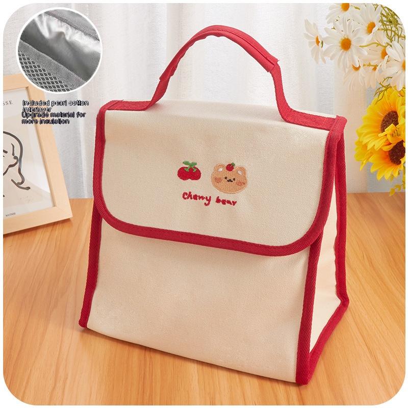 Title 3, Cute Simple Portable Canvas Bag