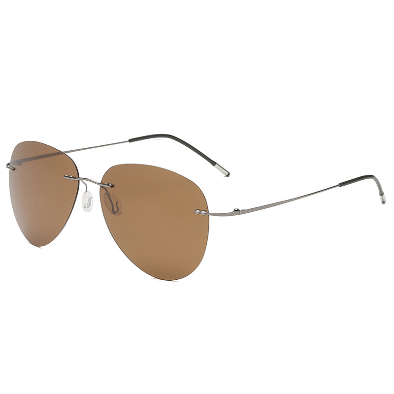 Title 4, New Frameless Ultralight Polarized Titanium Pol...