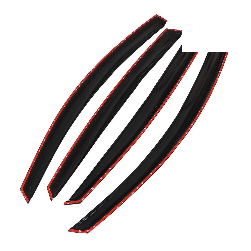 For Kia 2011-2015 Optima Sedan Window Visors Rain Guard Deflectors Mugen Style — foto 5