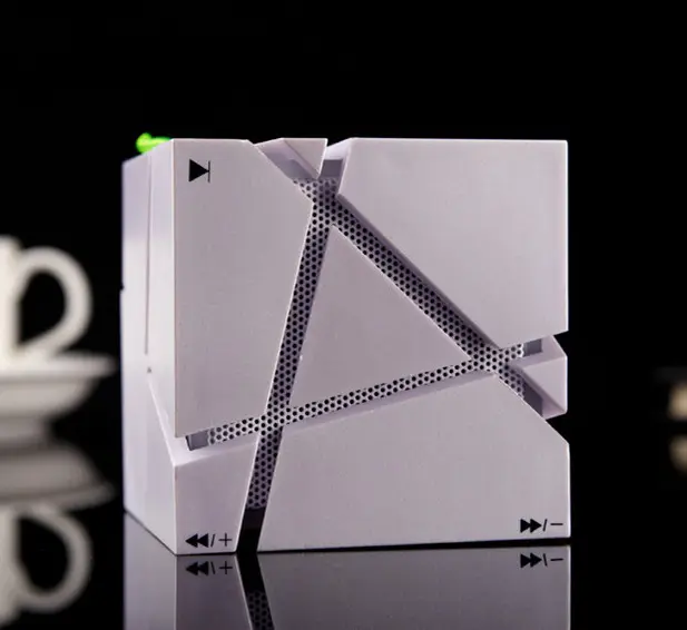 Cube Bluetooth Speaker Creative Colorful Lights Mobile