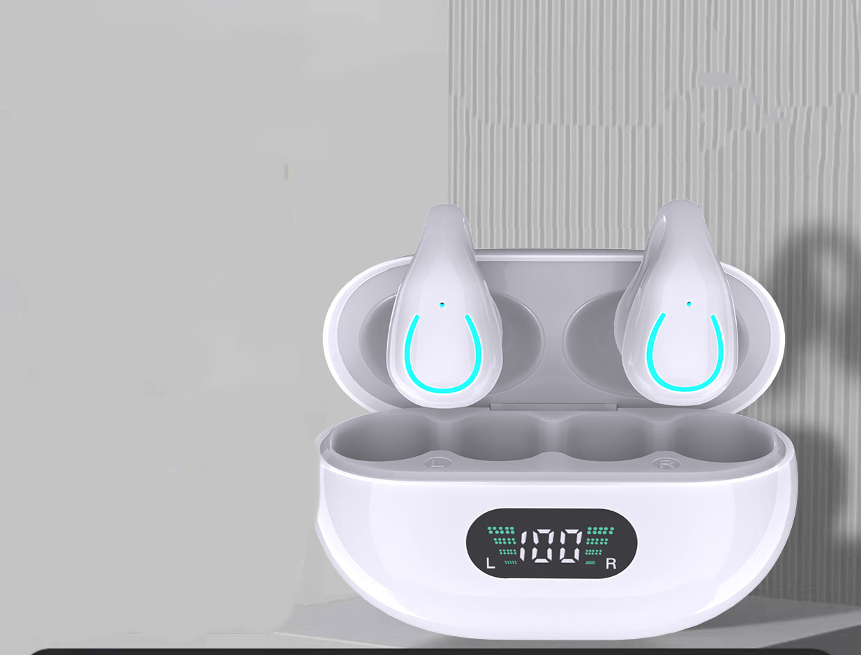 Wireless Bluetooth Earbuds with LED Display Charging Case for iPhone Android - 第 5/5 張圖片