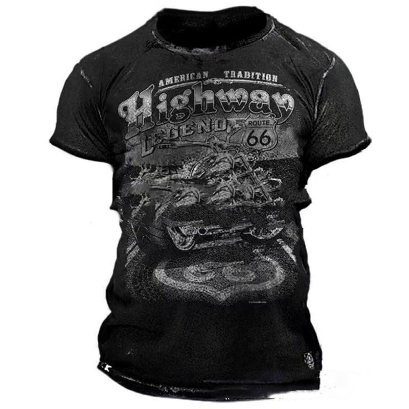 Title 7, T-shirt homme vintage Numéro 53. Un haut classi...