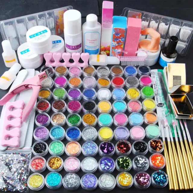 Nail Beauty Tool Set Beginner Home Use Set 72 Colors Multicolor - Shop at LoveMi
