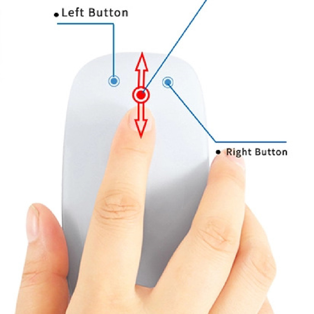 Title 5, New Wireless Charging Bluetooth Mouse