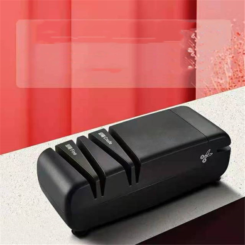 Title 4, Multifunctional Electric Knife Sharpener For Ho...