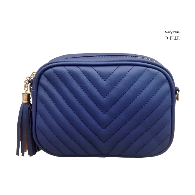 Leisure Chain Bag Embroidered Crossbody Bag Blue - Shop at LoveMi