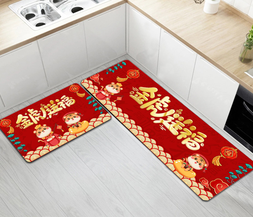 Absorbent Floor Mat Bedroom Cartoon Rug - Picture 12 of 27