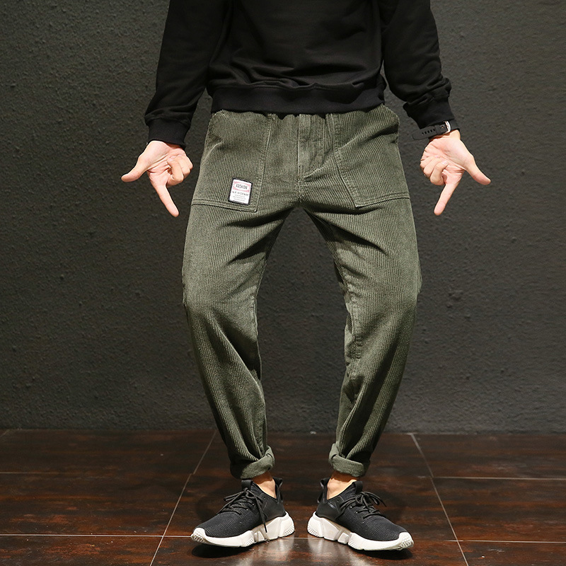 Title 9, Mens Corduroy Wide-leg Pants for ultimate comf...