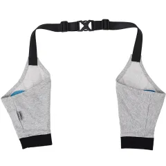Dog Front Leg Protective Cover Injured Cotton Knee Pads Breathable - Grey - View 1