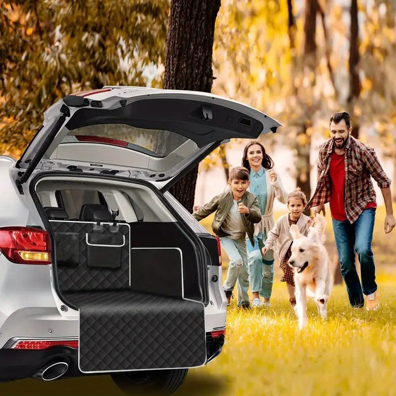 For Q4 E-Tron Heavy Duty Quilted Boot Liner Mat Dog Protector Guard Cover — image 5